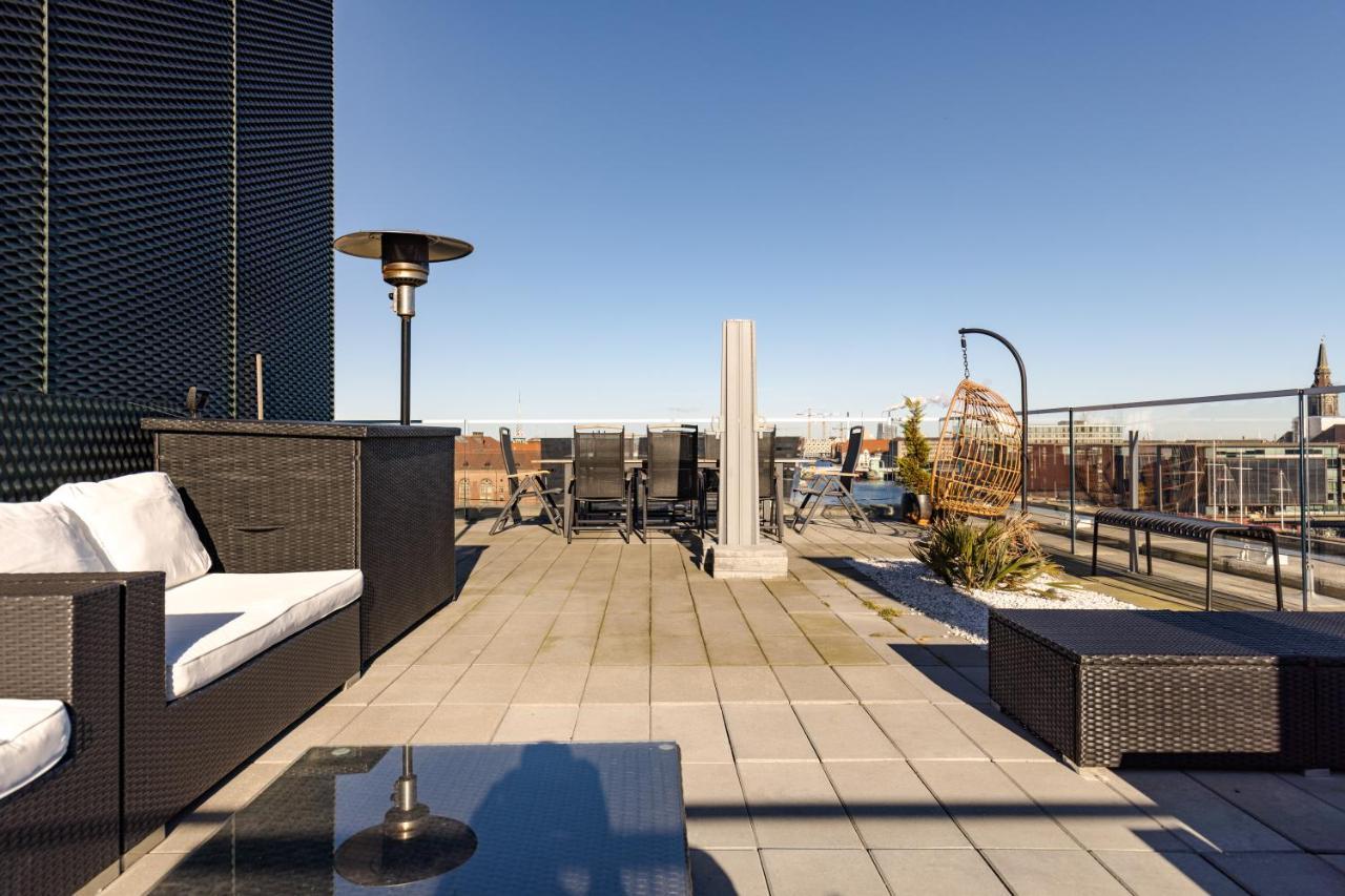 Luxury Harbourfront Penthouse With Private Rooftop Kopenhagen Exterior foto